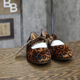 A New Day Tasmin Print Ballet Flats Velvet Strap 94568231 Leopard Brown Multi 9M