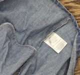 Calvin Klein Girls Denim Skirtall Dress CKSII56R-999 Blue 6X