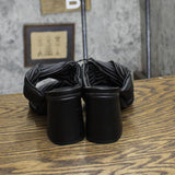 A New Day Womens Jessa Mule Heels 87931544 Black 6M