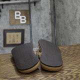 Goodfellow & Co Mens Ian Comfort Flip Flop Thong Sandals Tan Brown M (9-10)