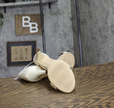 Style & Co. Womens Phillyis Two-Piece Evening Sandals Off White Gold Sparkle 6M