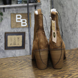 Universal Thread Womens Kinley Ankle Boots 88225814 Cognac Brown 11M