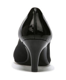 Lifestride Women's Parigi Stretch Dress Pump Shoes F1687M1 Black 8.5M