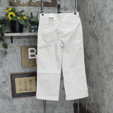 Style & Co Womens Wide Leg Khaki Workman's Pants 100110359