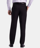 Haggar Comfort Straight-Fit 4-Way Stretch Wrinkle-Free Flat-Front Dress Pants