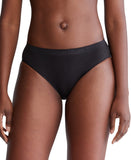 Calvin Klein Womens Bonded Flex Seamless 3-Pack Mid Rise Bikini Panty Black M
