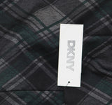DKNY Embellished Plaid-Print Long-Sleeve Jacket Dress Pine Green / Multi 14