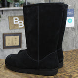 Universal Thread Womens Sarah Suede Shearling Winter Boots 91467407 Black 8M