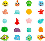 Nickelodeon 6-Pack Mystery Fin Friends Set 6175712MA Colors May Vary