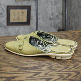Enzo Angiolini Womens Vintage Slip On Sandals 1673fb373beee1 Green 6M