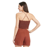 A New Day Womens Apron Tank Top 89948001 Brown XL