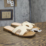 A New Day Womens Nina H-Band Slide Sandals 92244961 Khaki Brown 8M