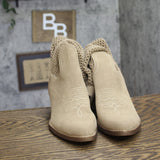 Universal Thread Jasper Western Boots with Woven Mesh Shaft Beige Brown 8M