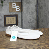 A New Day Women's Mel Sheer Mesh Ballet Flats with Memory Foam Insole White 8M