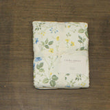 Laura Ashley Meadow Floral Cotton 3-Pc. Duvet Cover Set Blue Multi Queen