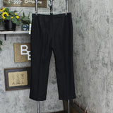 Le Suit Womens Herringbone Side Zip Suit Pants 50041016 Black 14P
