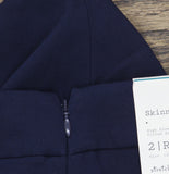 A New Day Womens High-Rise Skinny Ankle Pull-on Pants 93011550 Navy Blue 2