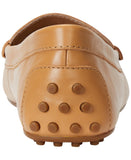 Lauren Ralph Lauren Womens Barnsbury Flat Driving Loafers Brown 10M