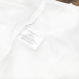Banana Republic Womens Sleeveless Woven V-Neck Blouse Shirt Top White 2XL