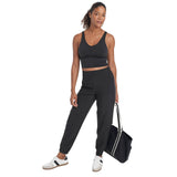 All In Motion Womens High-Rise Winter Woven Lined Joggers 91754551 Black XS