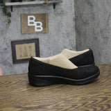 Lifestride Womens Goody Slip On Flats I7228M1 Black 7.5M
