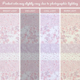 Intelligent Design Romantic Floral & Paisley 3-Piece Pink Floral Full / Queen