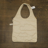 Coachtopia Loop Flat Tote with Cloud Quilting CO668 Cloud Off White