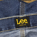 Lee LEE Men's Dungarees Losse-Fit Carpenter Jean A0049 Retro Stone Blue 38x30