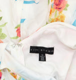 City Studios Juniors Floral-Print Fit & Flare Dress White Multi 13