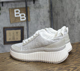 Universal Thread Womens Persephone Sneakers 89404144 Silver Gray 11M