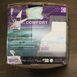 Intellisleep Natural Comfort 3" Memory Foam Mattress Topper White King