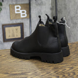 Universal Thread Womens Zora Boots Faux Leather Chelsea 94637403 Black 8M