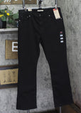 Levi's 725 High Rise Stretch Bootcut Jeans 92911670 Soft Black 34