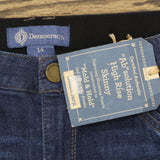 Democracy Womens Ab Solution Vintage Skinny Jean B1877E3RJ Blue Artisanal 14