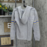 NHL Womens V-Neck St.Louis Blues Pullover Hooded Sweatshirt 196365918309