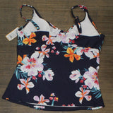 Kona Sol Women's Floral Knot Tankini Top AFL62T