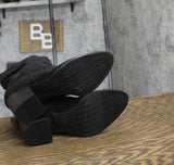 Style & Co. Womens Genoviaa Scrunch Booties Black 6M