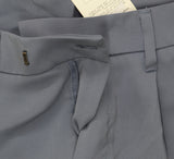 A New Day Womens High-Rise Satin Side Striped Straight Trousers Sterling Blue 4
