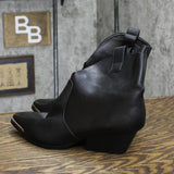 Universal Thread Women's Henley Ankle Western Boots 88375060 Black 8.5M