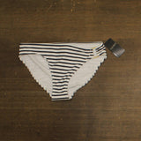 Lauren Ralph Lauren Luxe Stripe Ring-Side Hipster Swim Bottom Navy / White 10