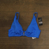 Lauren Ralph Lauren Macrame Ring Triangle Swim Top 20501142 Electric Blue 12