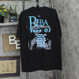 Famous Stars & Straps Mens Vintage Reba McEntire 2007 Concert Band Tee Black XL