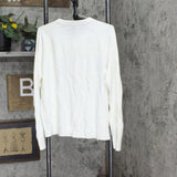 Karen Scott Womens Pearl Button Front Cardigan Sweater 16669d198b9046 White XXL