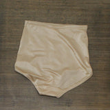 Bali Womens Jacquard Mesh Tummy Panel Firm Control Briefs X710 Nude Brown S