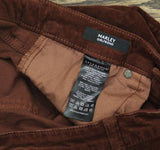 Liverpool Los Angeles Womens Girlfriend Pinwale Corduroy Jeans Brunette Brown 4