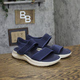 Easy Spirit Womens Docia Double Band Slingback Sandals SEDOCIA2-H Dark Blue 9M