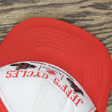 Mens Suzuki Cycles Virginia Vintage All Foam Trucker Hat Red / White OS