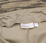 Belle By Kim Gravel Ponte Hollywood Waist Full Length Pants A670799 Tan Brown 8P