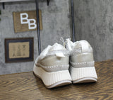 Universal Thread Persephone Sneakers with Memory Foam Insole Silver Gray 9.5M