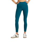 All In Motion Womens Dynamic Flex High-Rise Pocketed 7/8 Leggings Aqua Blue XS